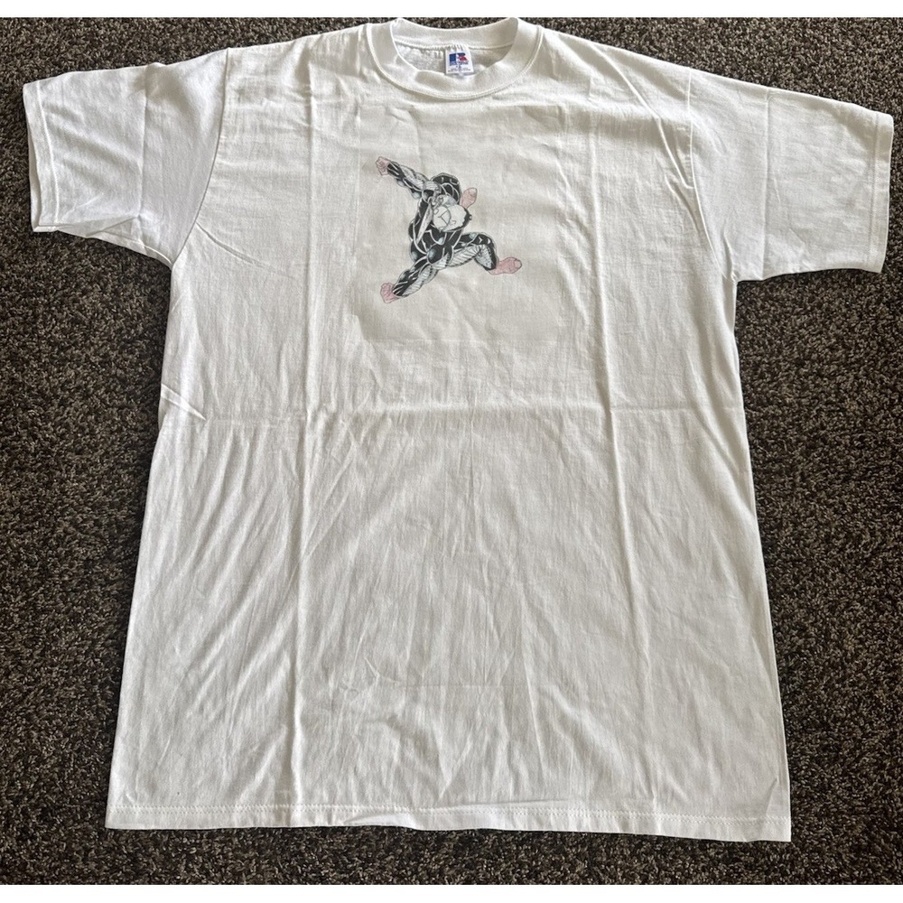 Vintage Russell Character Marvel? Anime? Made in USA 90's Graphic Tee